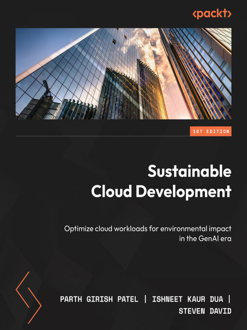Title details for Sustainable Cloud Development by Parth Girish Patel - Wait list